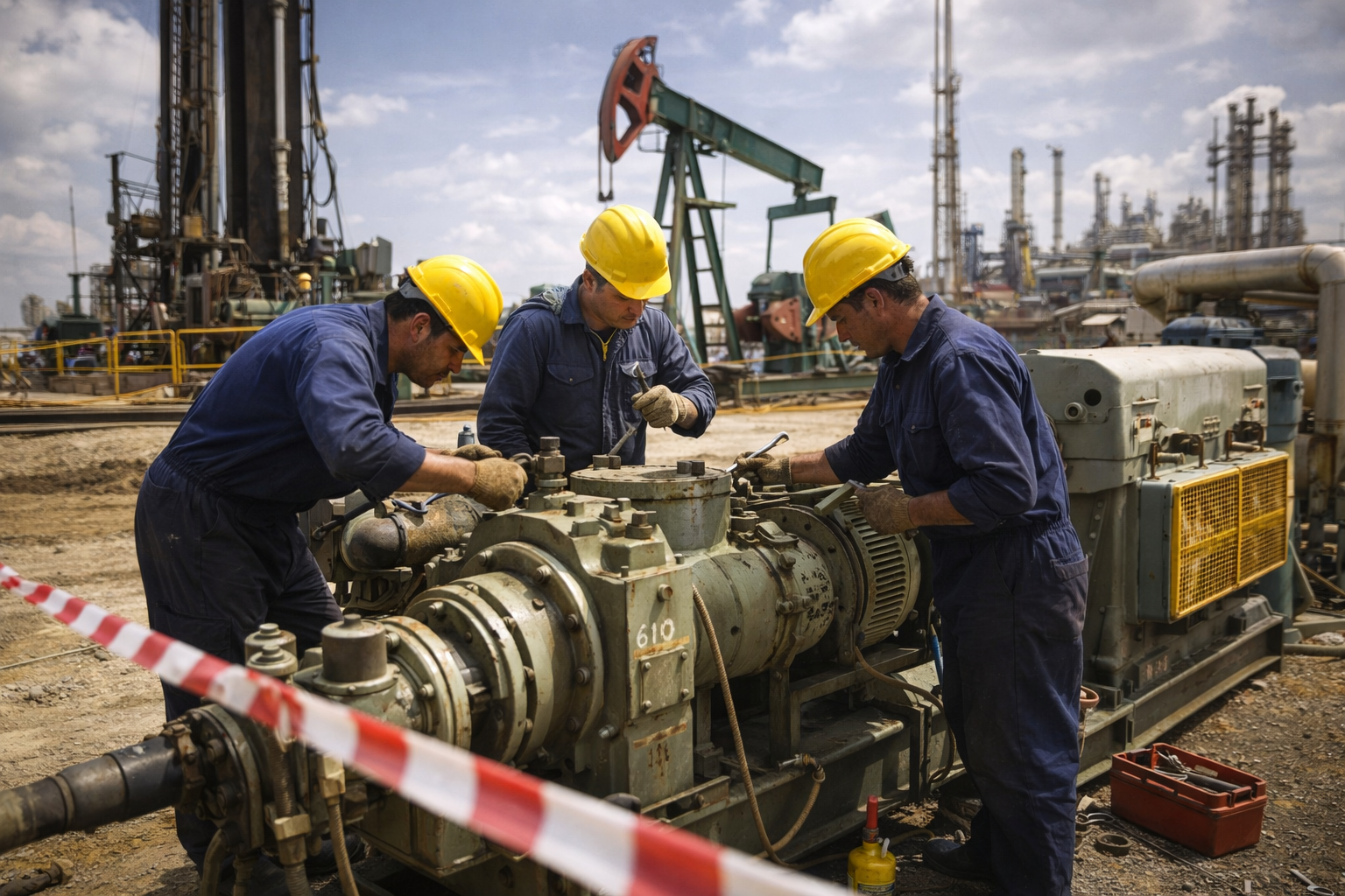Rental de Maquinaria Pesada para Operaciones Petroleras